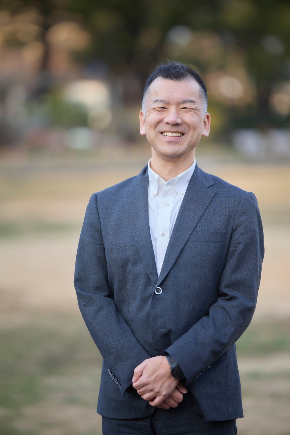 インタビューに答える株式会社プロ人材機構 代表取締役社長の高橋啓さん